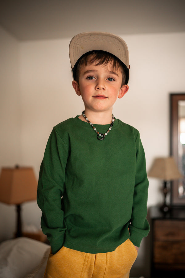 Moss Boss Ribbed Long Sleeve