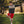 Red lightweight cargo shorts