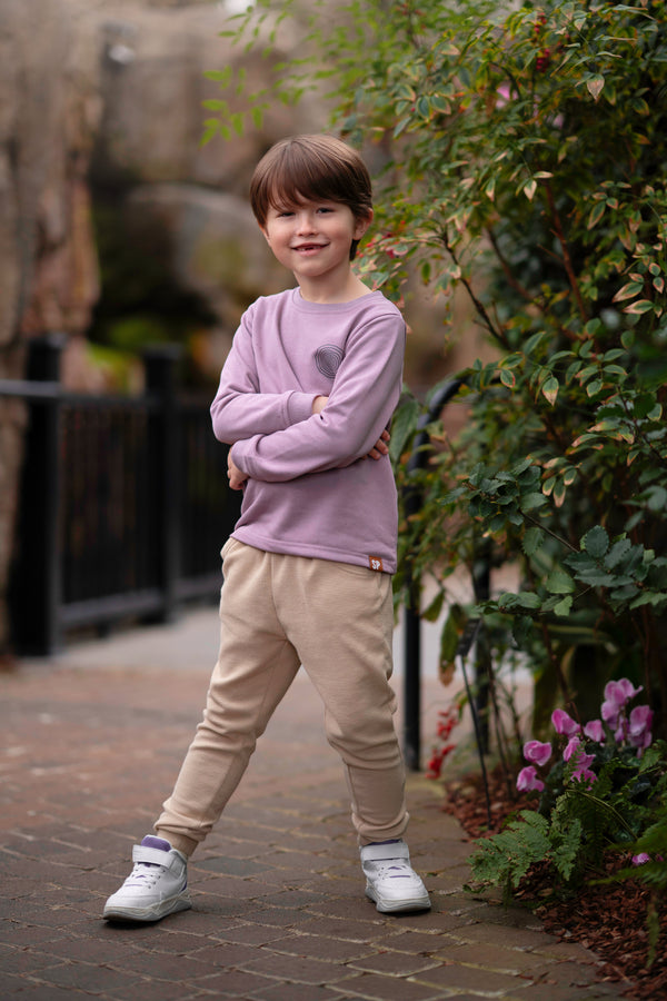Lavender Hippo Dreams Long Sleeve