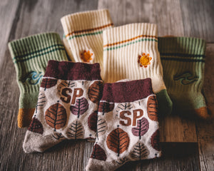 Forest Floor Socks - 1 pair