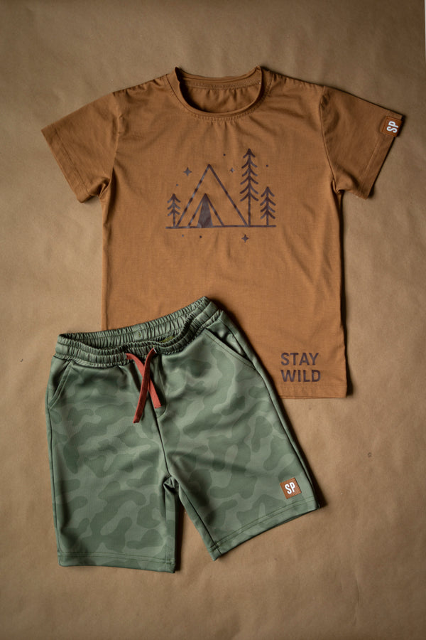 Secret Trail Camo shorts