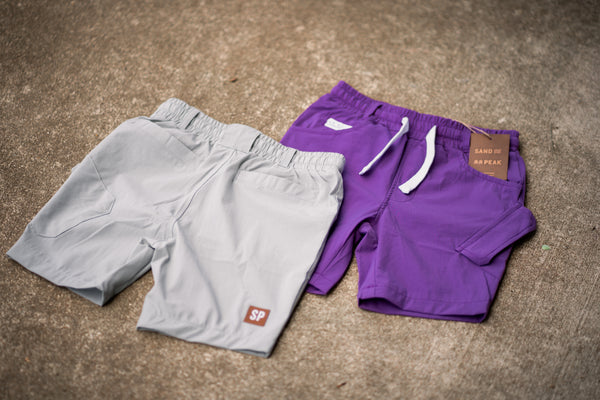 Silver Fox lightweight cargo shorts