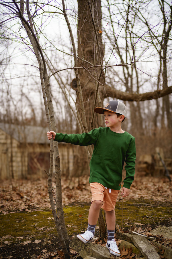 Moss Boss Ribbed Long Sleeve