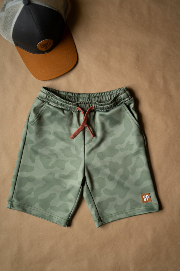 Secret Trail Camo shorts