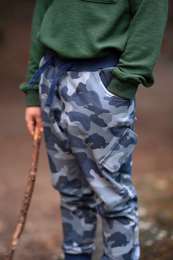 Camo Sweat Pant Cargos