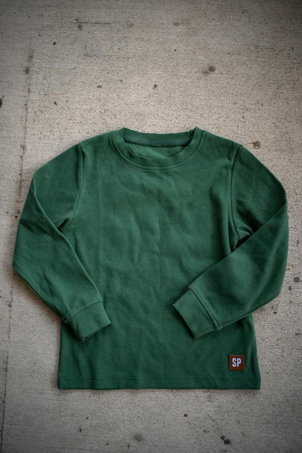 Moss Boss Ribbed Long Sleeve