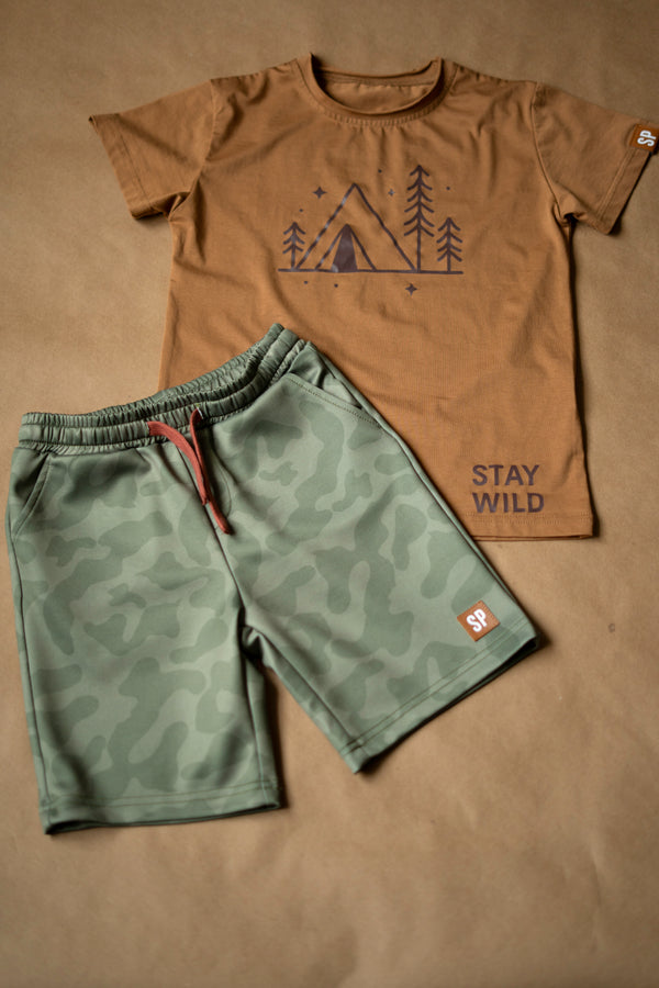 Secret Trail Camo shorts