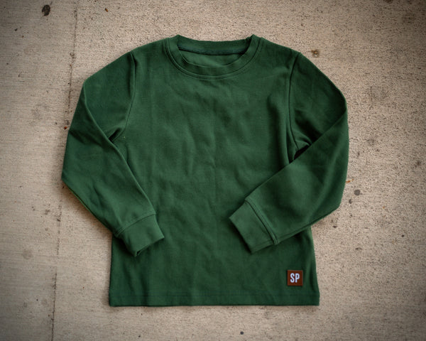 Moss Boss Ribbed Long Sleeve
