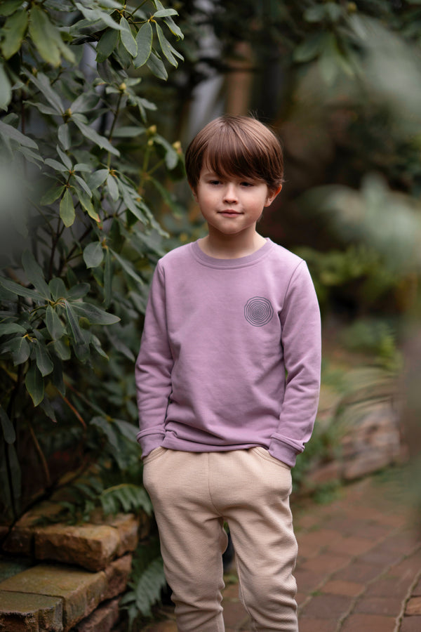 Lavender Hippo Dreams Long Sleeve