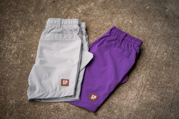 Silver Fox lightweight cargo shorts