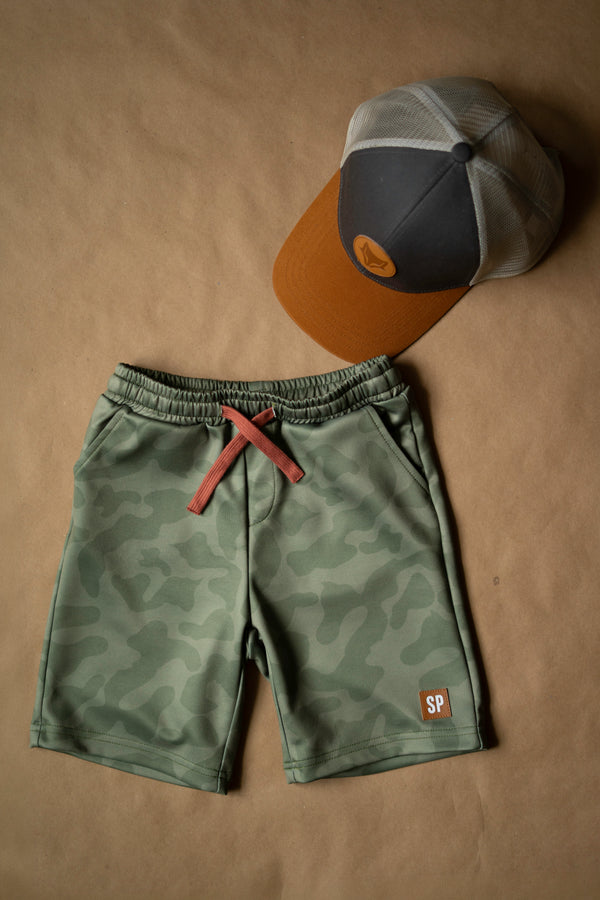 Secret Trail Camo shorts