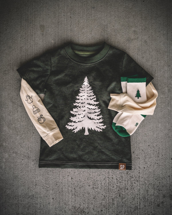 Evergreen Tree long sleeve