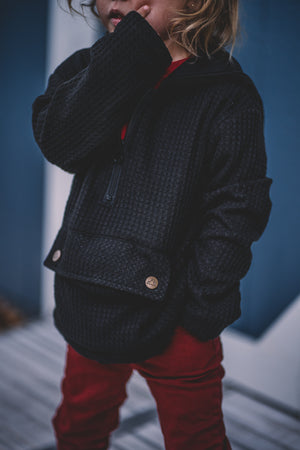 Night Owl Waffle Hoodie