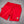 Red lightweight cargo shorts