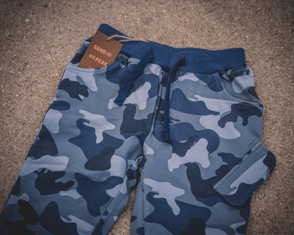 Camo Sweat Pant Cargos